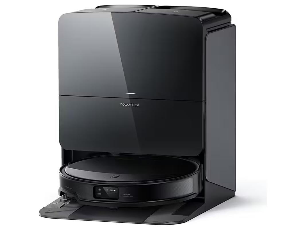 Robotstøvsuger Roborock Saros 10R – sort, poseløs