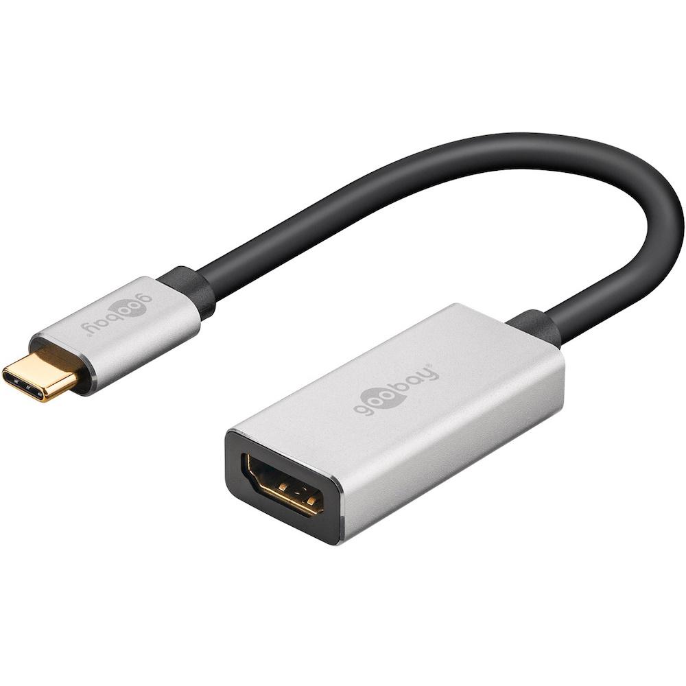 USB-C til HDMI adapter 4K 120 Hz - Goobay billede