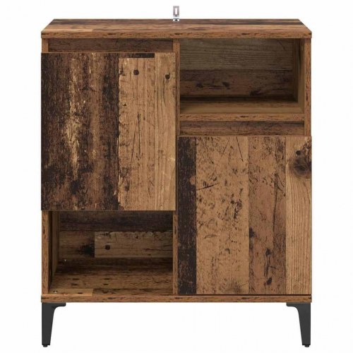 Skænk i gammelt træ 60 x 35 x 70 cm - konstrueret træ