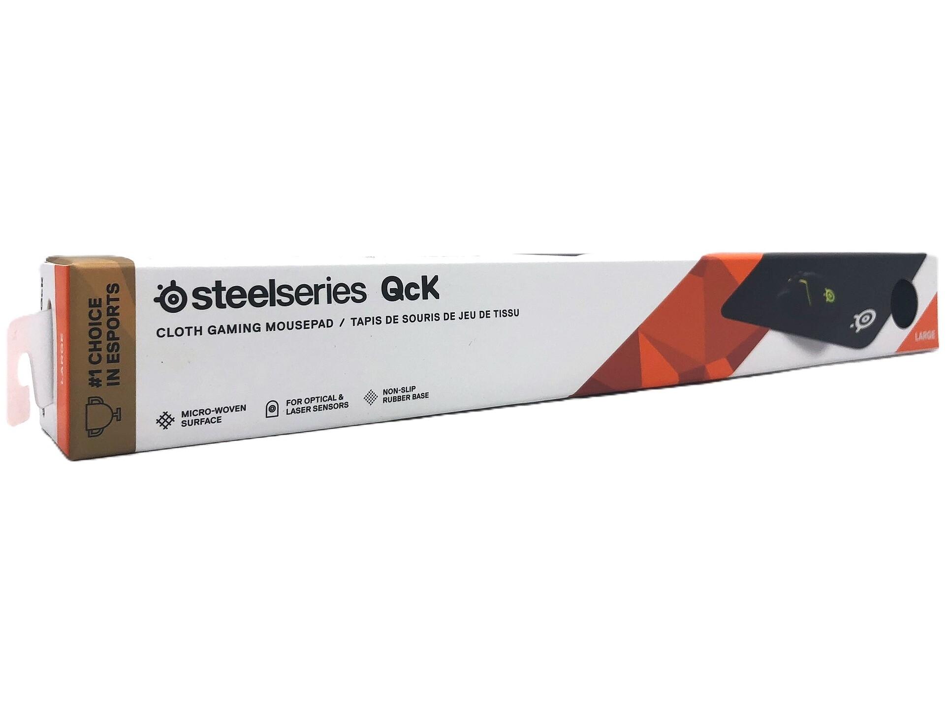 Musemåtte SteelSeries QcK Large – stof med gummibase