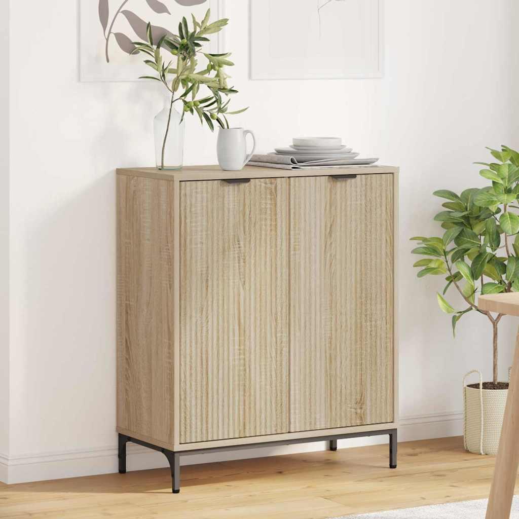 Sideboard Sonoma-eg 69.5 x 33 x 82 cm Konstrueret træ