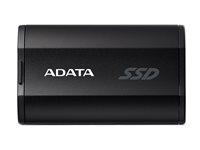 Ekstern SSD ADATA SD810 500 GB USB 3.2 Gen 2x2 (USB?C) – sort billede