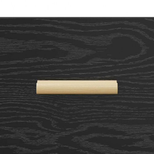 Sengebord i sort eg med 1 skuffe