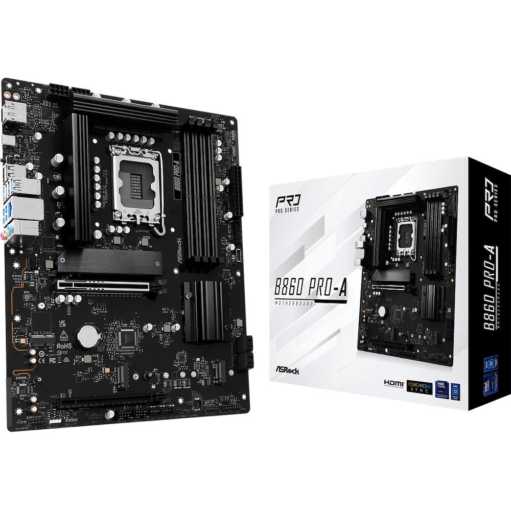 Bundkort ASRock B860 Pro-A ATX LGA1851 billede