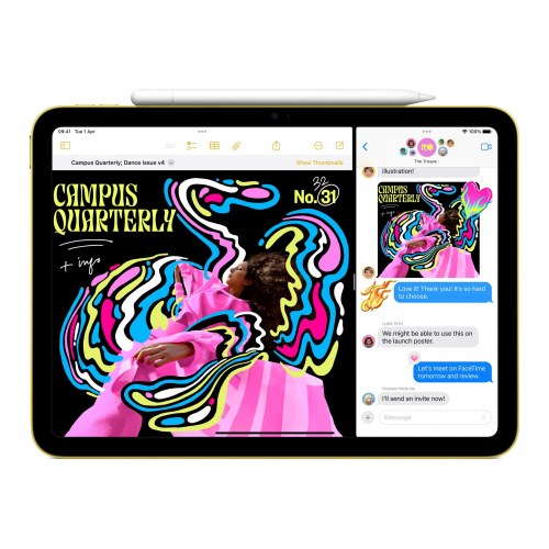 iPad Apple A16 Wi?Fi 11" 128 GB – sølv