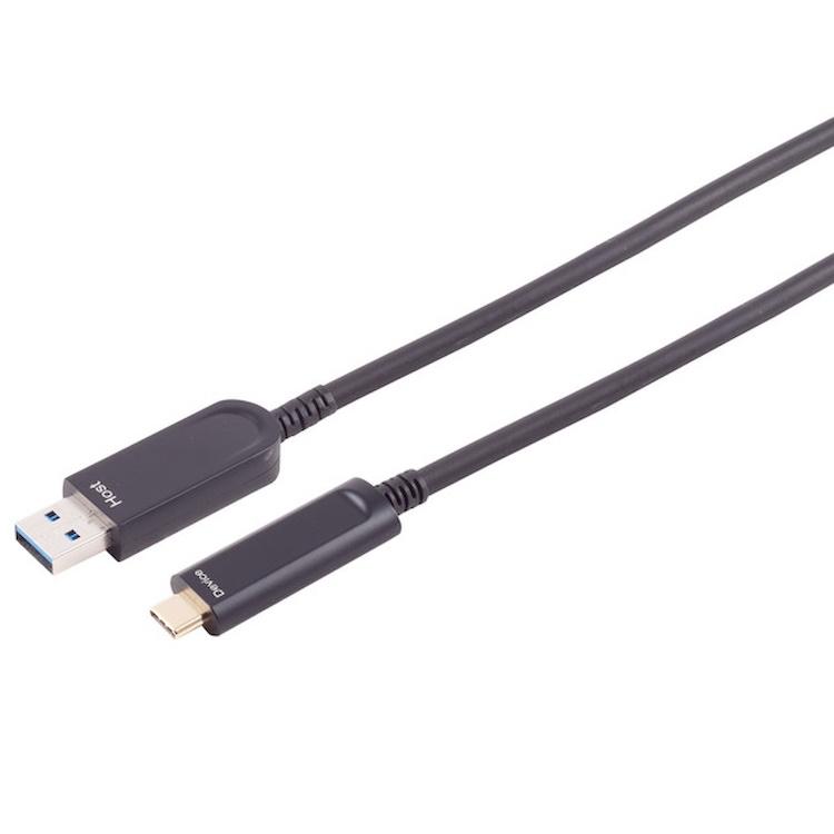 USB-C kabel S-Impuls optisk USB-A til USB-C 10 Gbps - 15 m