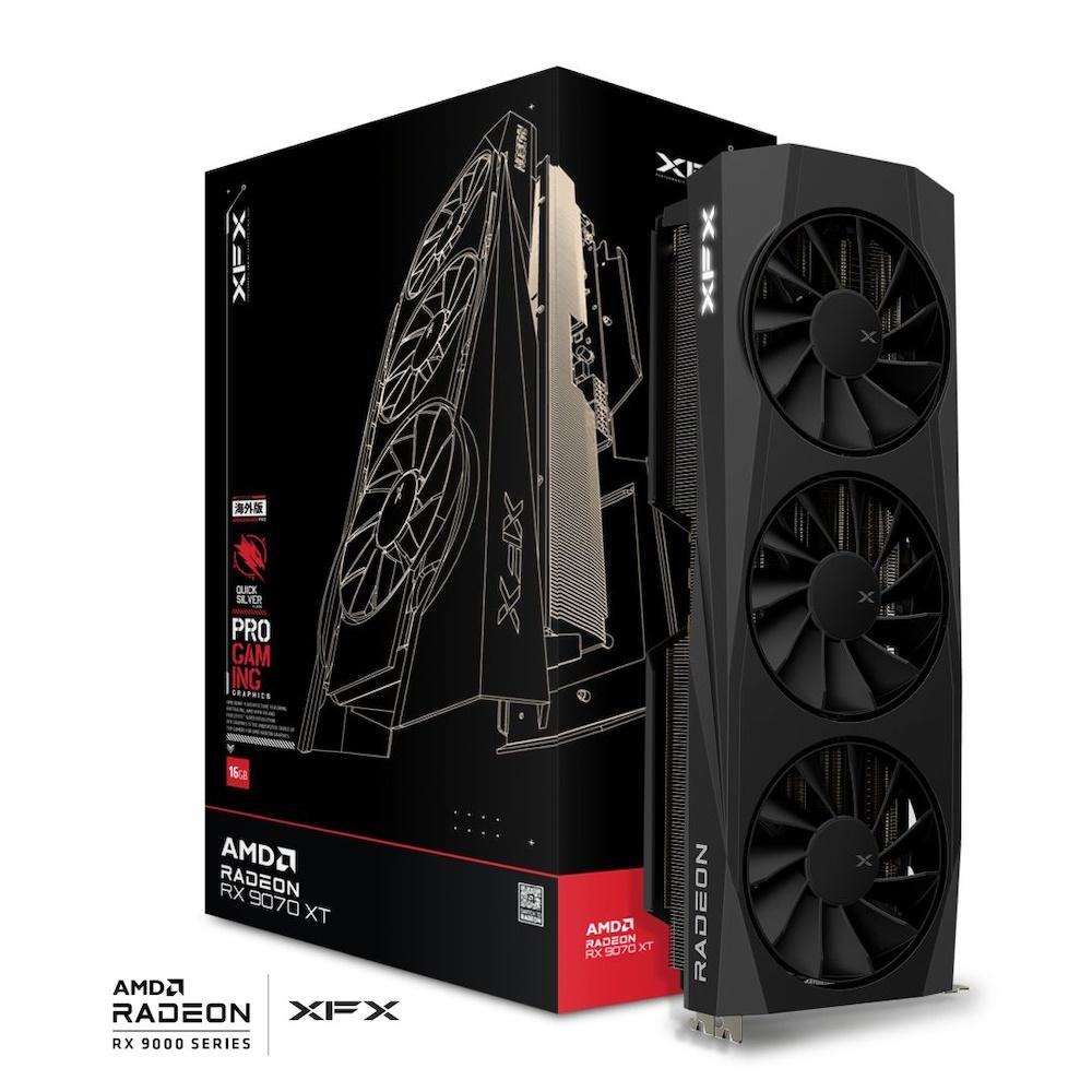 Grafikkort XFX Quicksilver Radeon RX 9070 XT Gaming Edition 16 GB
