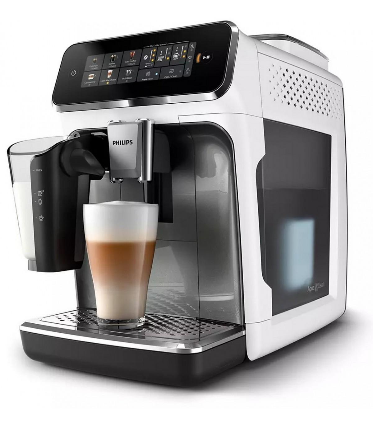 Kaffemaskine med mælkeskummer Philips 3300 Series EP3343 – hvid