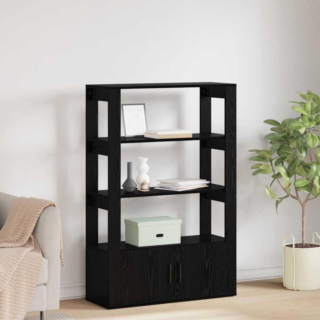 Sideboard Sort eg 30 x 80 x 119,5 cm Konstrueret træ