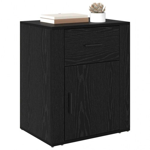 Sengebord i sort eg 35 x 50 x 60 cm