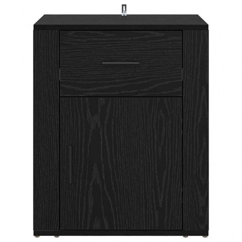 Sengebord i sort eg 35 x 50 x 60 cm