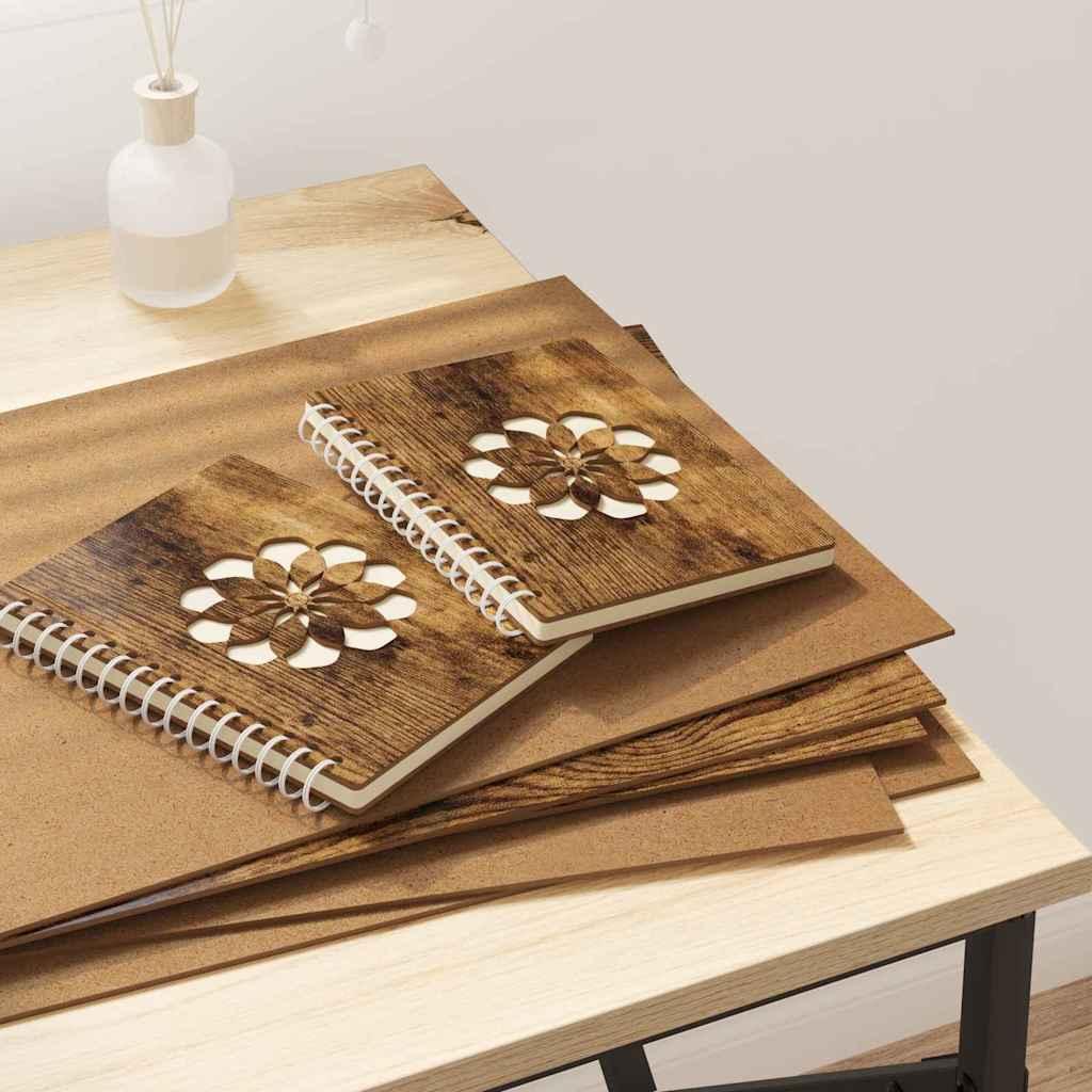 Dekor Panels 50 pcs Røget eg 30 x 42 x 0.27 cm Konstrueret træ