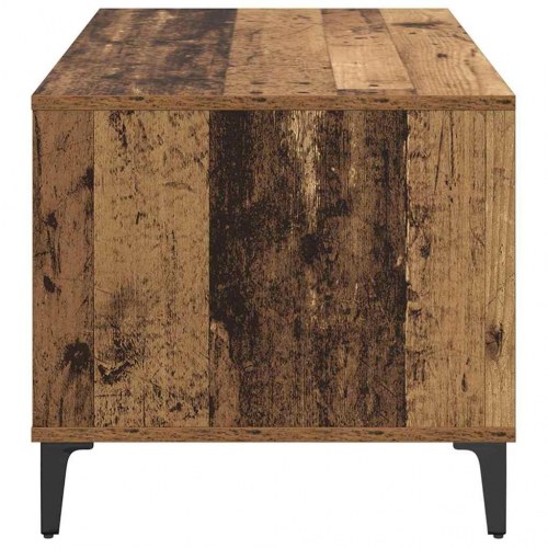 Sofabord i gammelt træ 90 x 49 x 45 cm