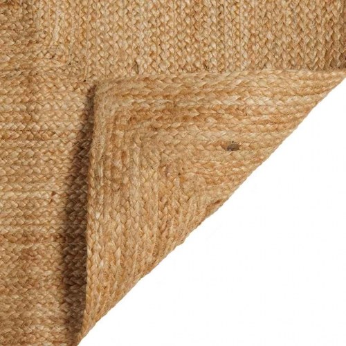 Områdetæppe i jute - naturfarvet 200 × 290 cm, håndlavet