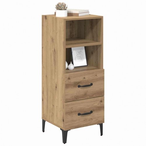 Sidebord i artisan eg 34,5 x 34 x 90 cm