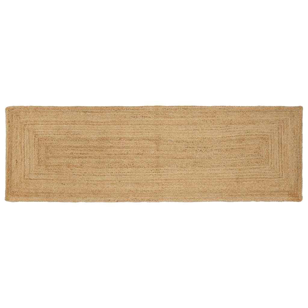 Tæppe Beige 80 x 250 cm Jute