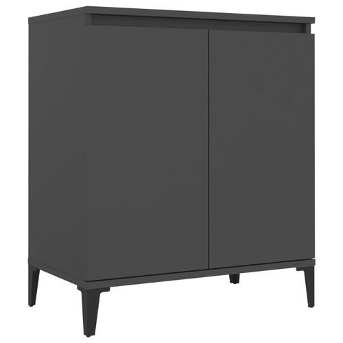 Skænk 60x35x70 cm konstrueret træ grå