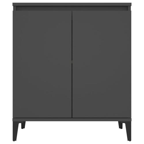 Skænk 60x35x70 cm konstrueret træ grå