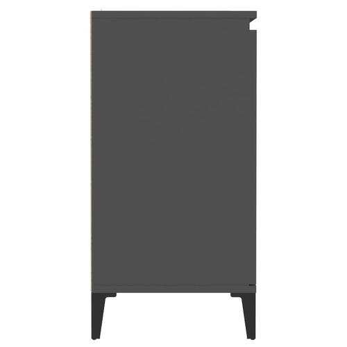 Skænk 60x35x70 cm konstrueret træ grå