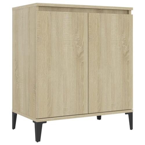 Skænk 60x35x70 cm konstrueret træ sonoma-eg