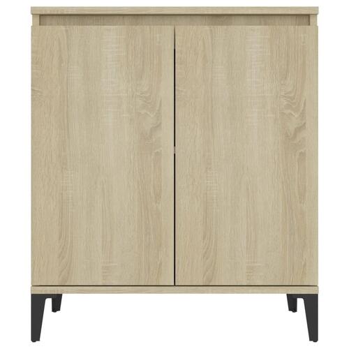 Skænk 60x35x70 cm konstrueret træ sonoma-eg