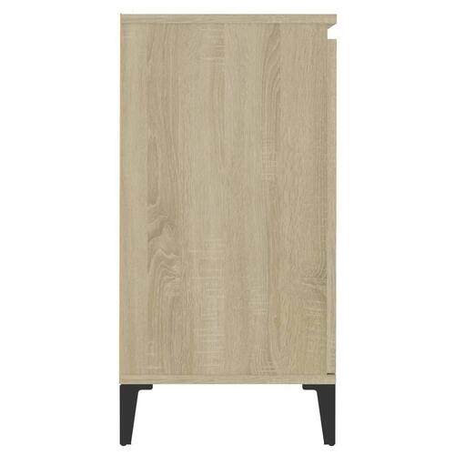 Skænk 60x35x70 cm konstrueret træ sonoma-eg