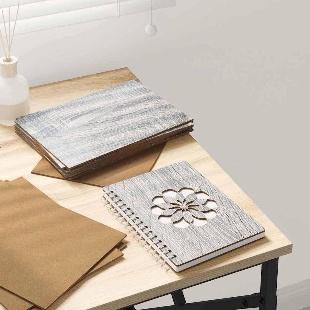 Dekor Panels 150 stk Grå sonoma-eg 15 x 21 x 0.3 cm