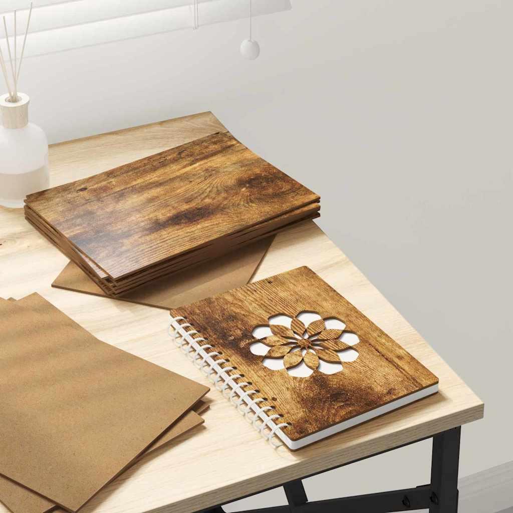 Dekor Panels 150 stk Røget eg 15 x 21 x 0.3 cm Konstrueret træ