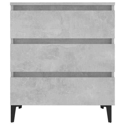 Skænk 60x35x69 cm konstrueret træ betongrå