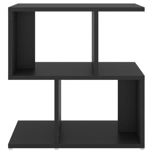 Sengeskabe 2 stk. 50x30x51,5 cm spånplade sort