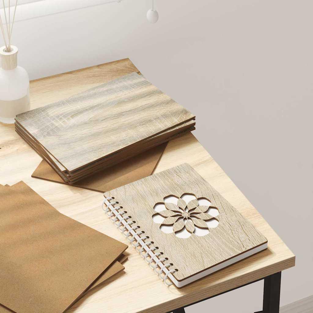 Dekorationspaneler 150 stk Sonoma-eg 15 x 21 x 0.3 cm