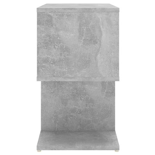 Sengeskab 50x30x51,5 cm spånplade betongrå