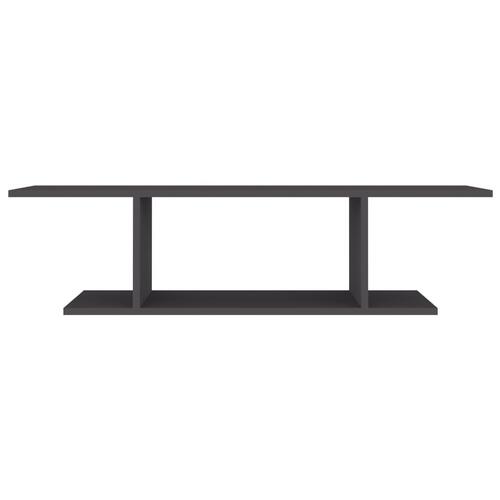 Væghængt tv-skab 103x30x26,5 cm grå