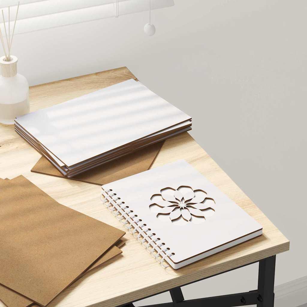 Dekorationspaneler 150 stk Hvid 15 x 21 x 0.3 cm