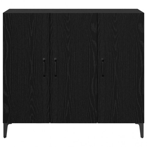 Skænk i sort eg 90 x 34 x 80 cm