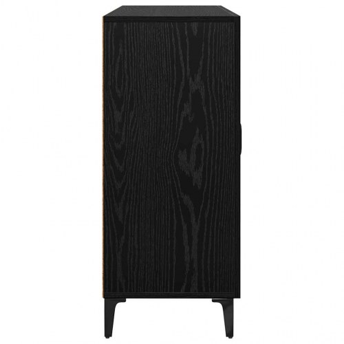 Skænk i sort eg 90 x 34 x 80 cm