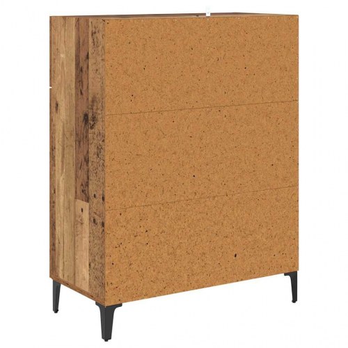Skænk i gammelt træ af konstrueret træ 69,5 x 34 x 90 cm