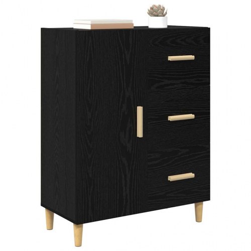 Sidebord i sort eg 69,5 x 34 x 90 cm