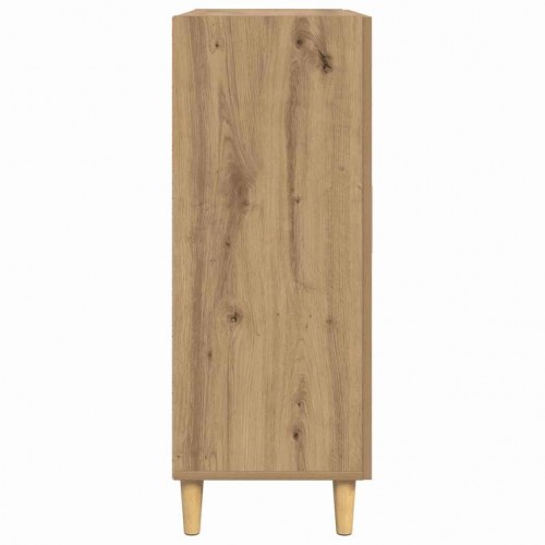 Sidebord i artisan egetræ 69,5 x 34 x 90 cm