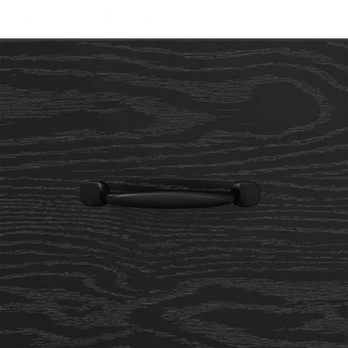 Sengebord 2 stk. sort eg 40 x 35 x 47,5 cm