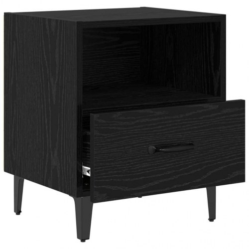 Natbord i sort eg 40 x 35 x 47,5 cm