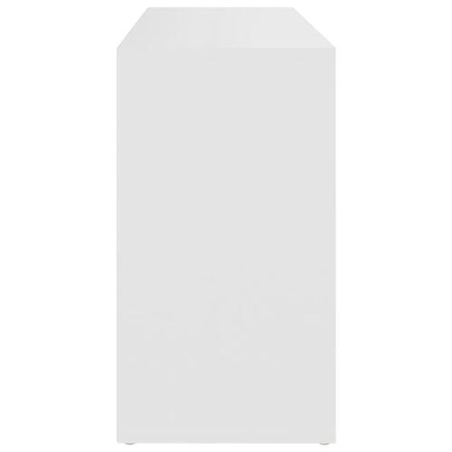 Skobænk 103x30x54,5 cm konstrueret træ hvid