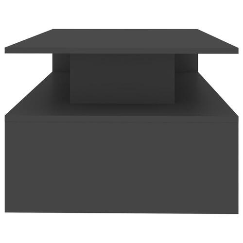 Sofabord 90x60x42,5 cm konstrueret træ grå