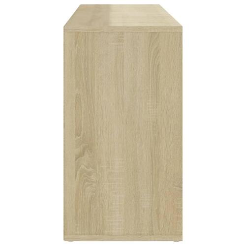 Skobænk 103x30x54,5 cm konstrueret træ sonoma-eg