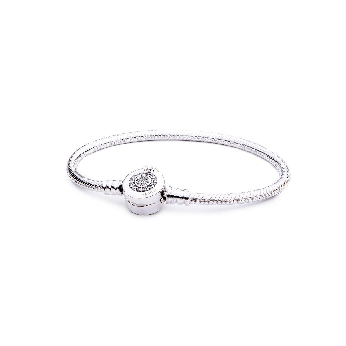Armbånd dame Pandora sølv 925 - 599046C01-17 billede