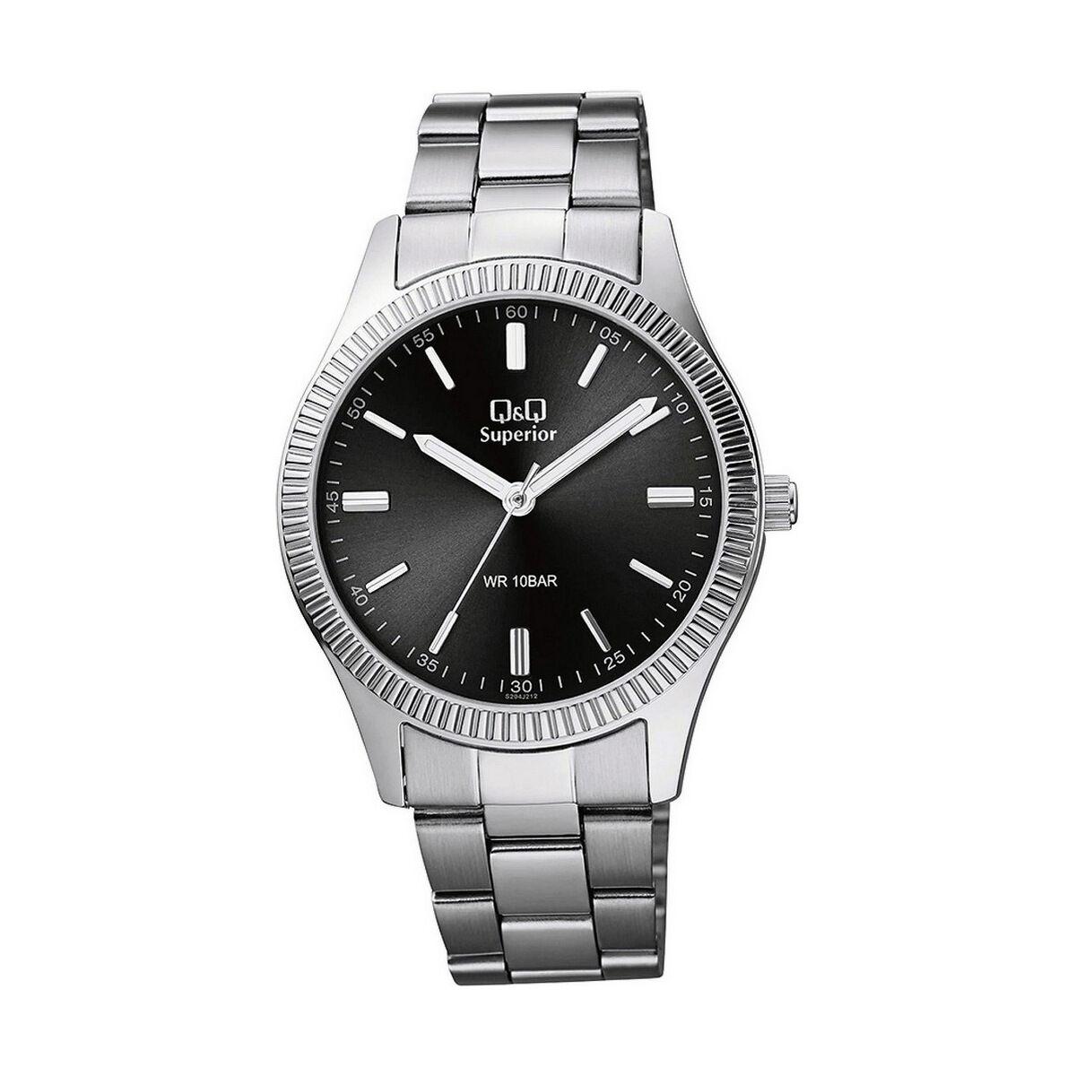 Q&Q Superior S294J212Y herreur - sort skive, Ø 40 mm billede