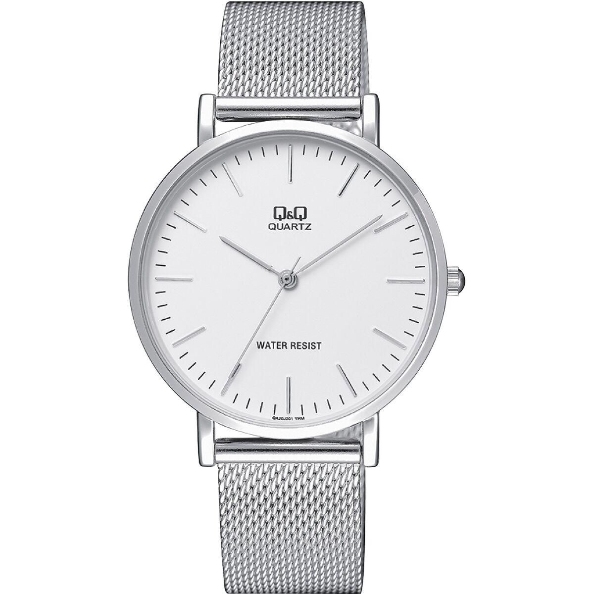 Q&Q GENT Only Time herreur - 39 mm, metalrem, kvarts billede