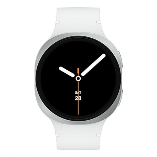 Smartwatch Samsung Galaxy Watch 8 - 44 mm, sølv/hvid, 1,5"
