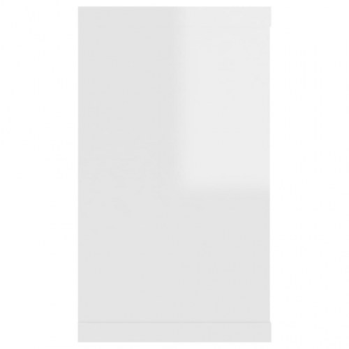 Væghylder 4 stk. 80x15x26,5 cm kubeform konstrueret træ
