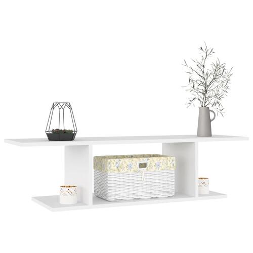 Væghængt tv-skab 103x30x26,5 cm hvid
